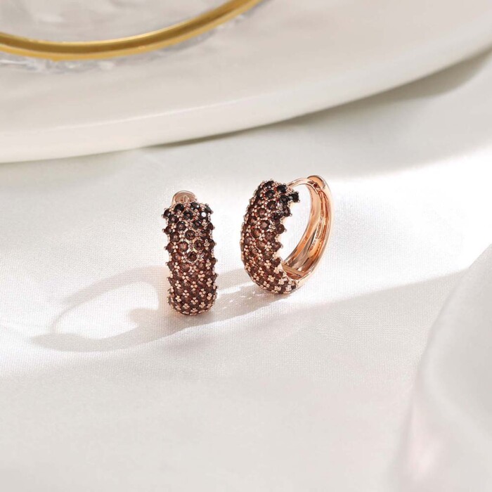 Rosegold Ohrringe Creolen