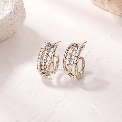 Modeschmuck Ohrringe Creolen