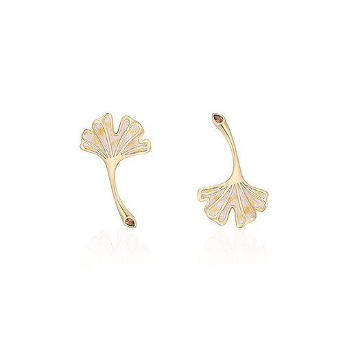 Ginkgo Ohrringe Für Frauen