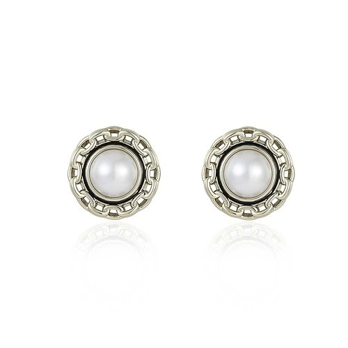 Kreis Ohrringe Stecker für Damen