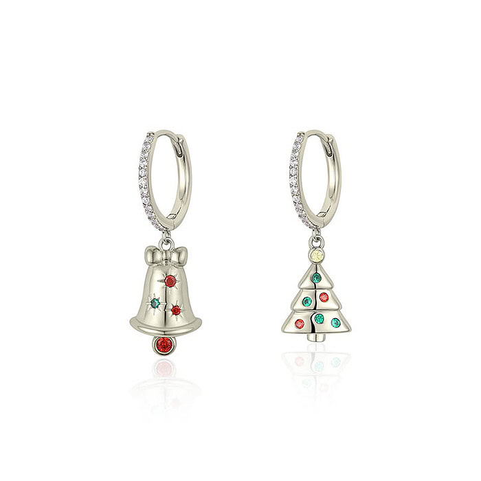 Hoop Ohrringe Weihnachten für Damen