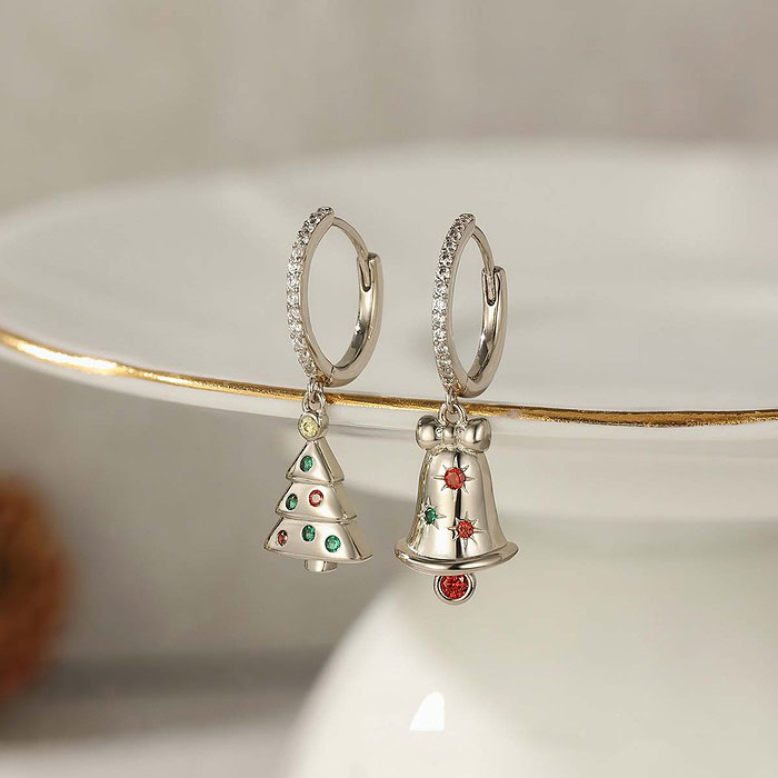 Hoop Ohrringe Weihnachten für Damen