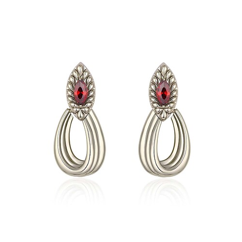 Damen Ohrringe Stecker Vintage Style