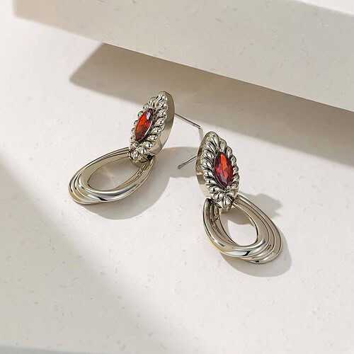 Damen Ohrringe Stecker Vintage Style