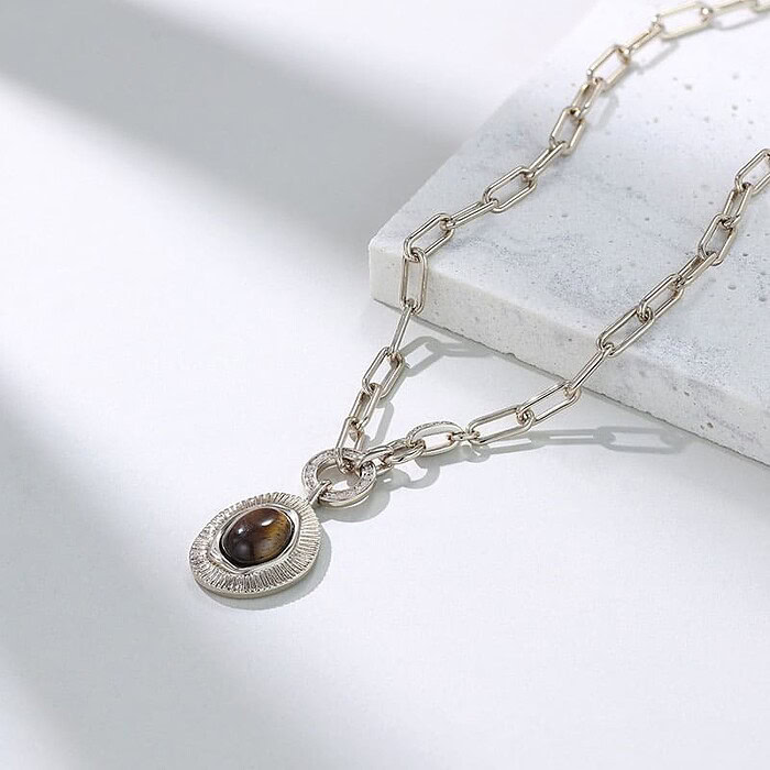 Tigeraugen Kette für Freundin