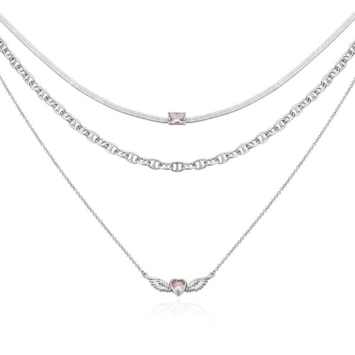 Layering Kette Amor für Damen