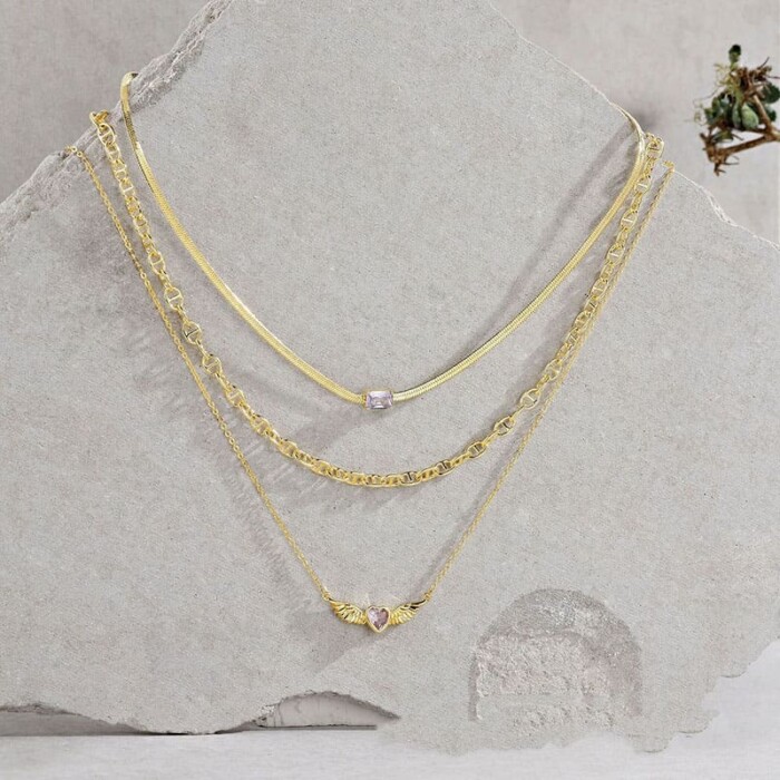 Amor Layering Kette für Freundin