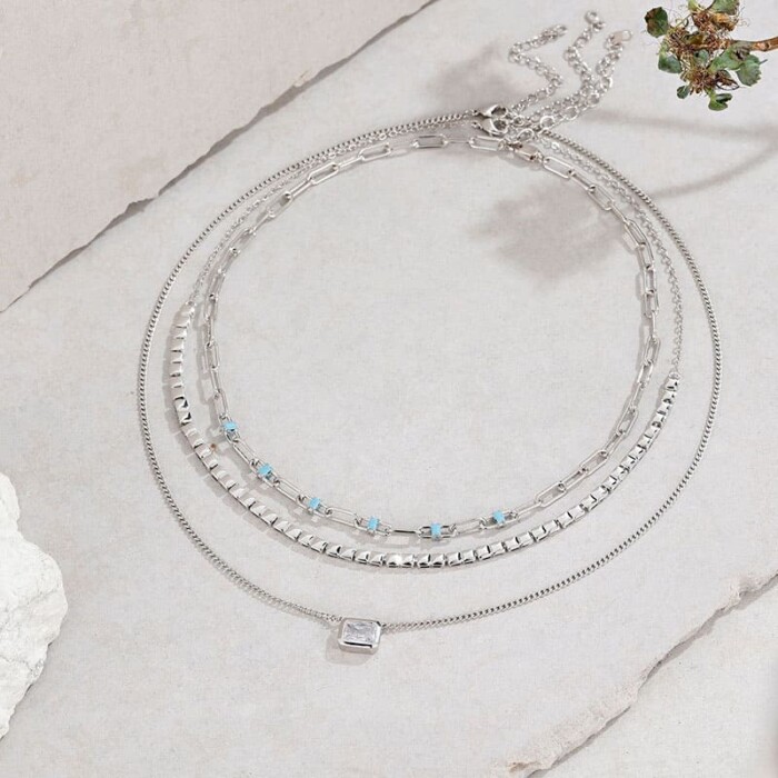 Layering Kette für Freundin