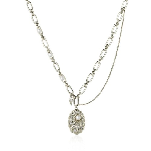 Modeschmuck Kette mit Conch