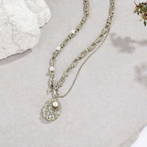 Modeschmuck Kette mit Conch