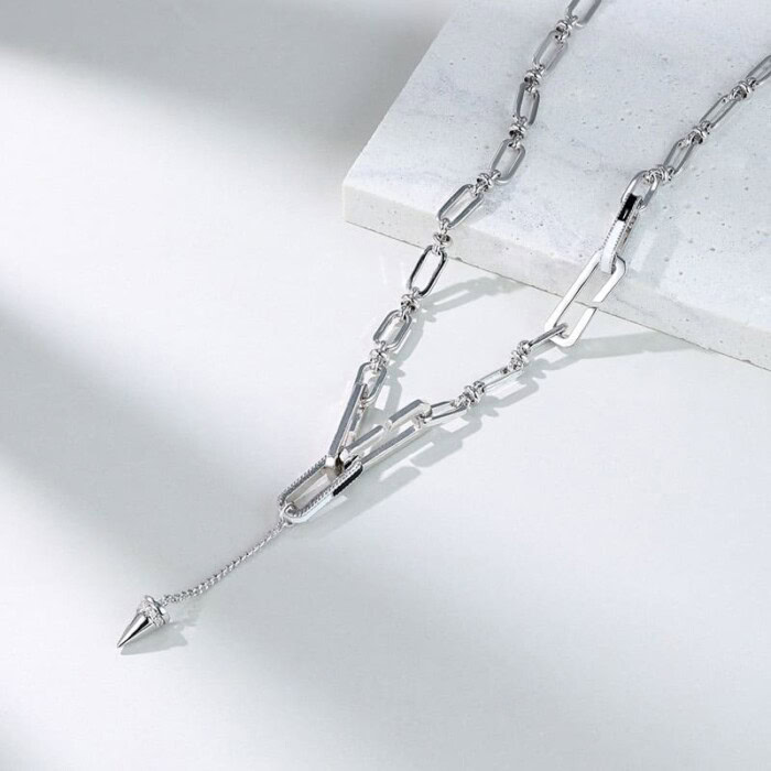 Paperclip Kette Damen