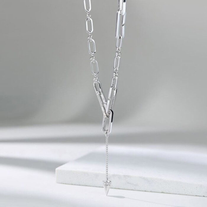 Paperclip Kette Damen