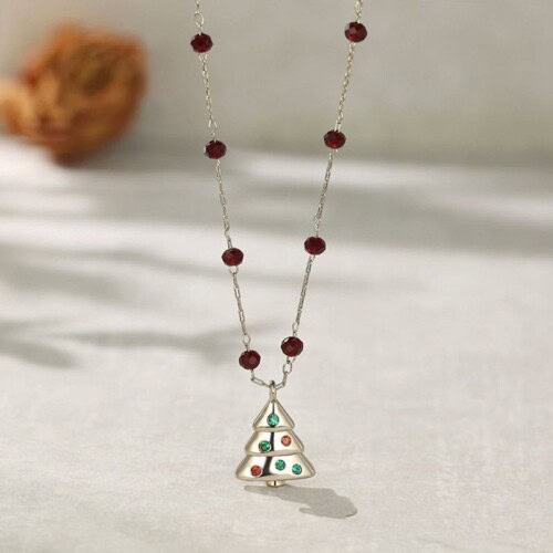Damen Kette für Weihnachtsbaum