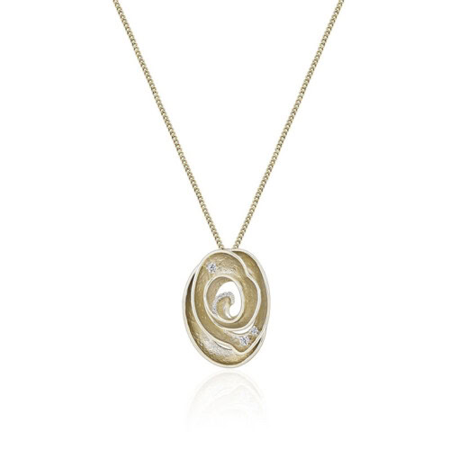 Damen kette mit Geometrische Formen