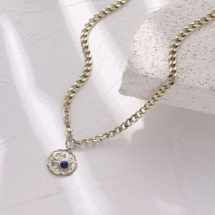 Damen Vergoldet Kette mit Anhänger