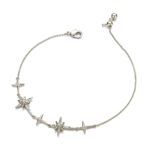 Hexagramm Armband für Damen