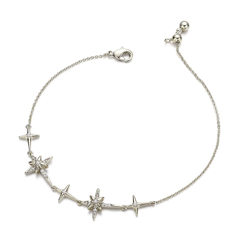 Hexagramm Armband für Damen