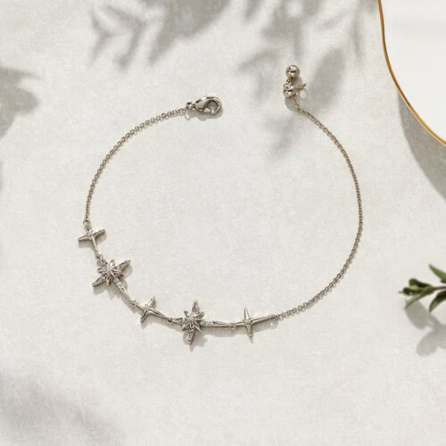 Hexagramm Armband für Damen