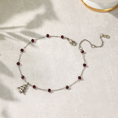 Armband mit Weihnachtsbaum Anhänger