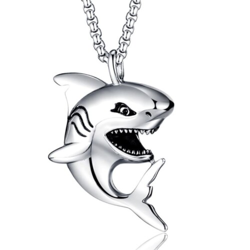 Delfin Anhänger Kette für Herren