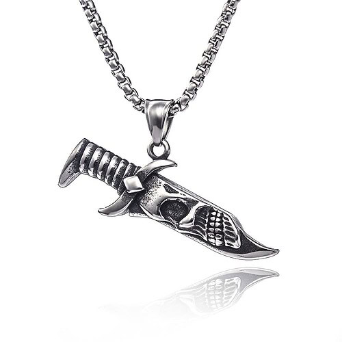 Dolch Kette für Herren
