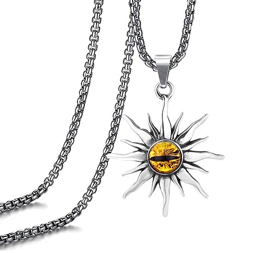 Sonne Kette für Herren