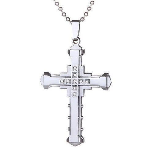 Kreuz Kette Modeschmuck für Männer