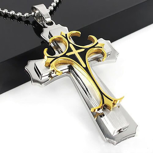goldene kette kreuz