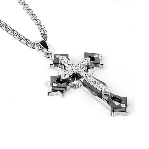 Kruzifix Kette für Herren