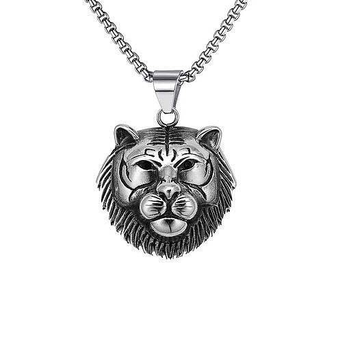 Süßer Tiger Anhänger Kette
