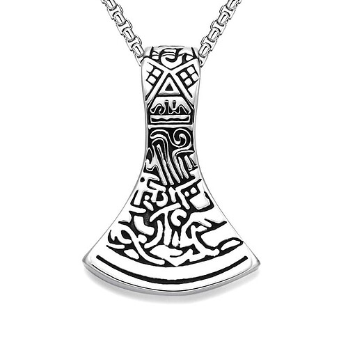 Fashion Jewellery Axt Kette
