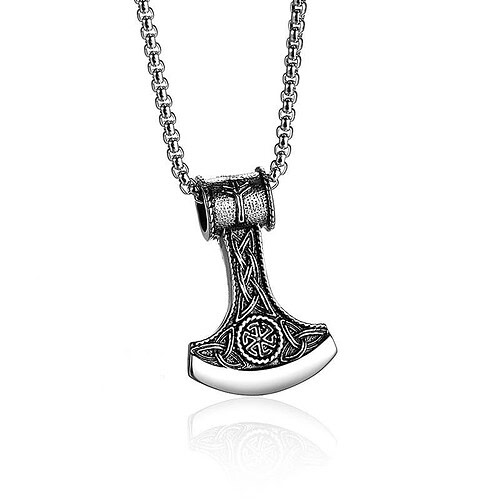 Männer Axt Kette Aus Titan
