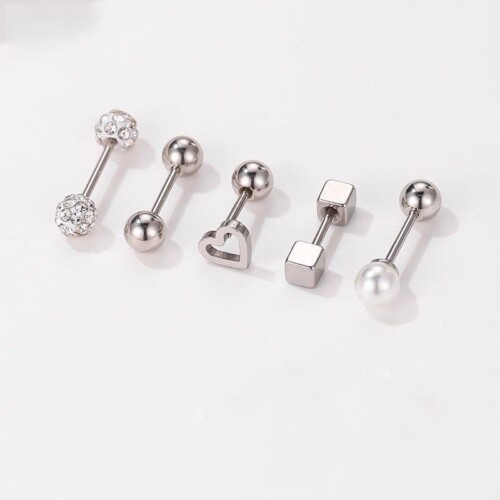 Medizinische Stecker Ohrringe