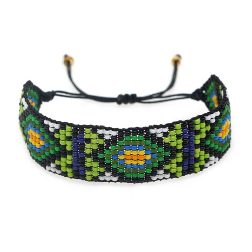 Grün Armband Aus Perlen