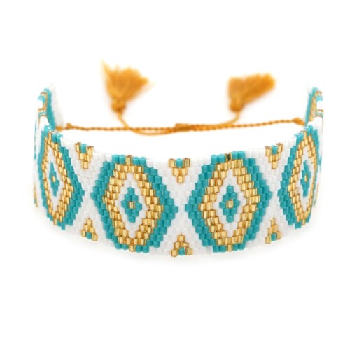 Freundschafts Armband Aus Miyuki Perlen