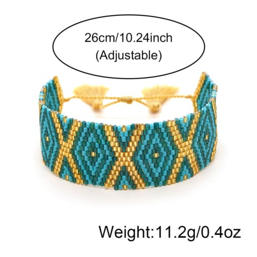 Miyuki Perlen Freundschafts Armband