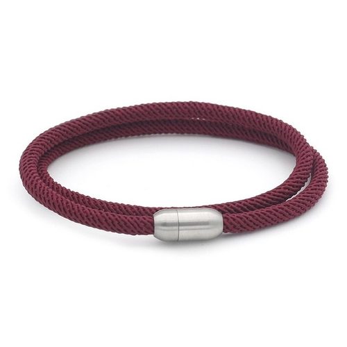 Armband Aus Segeltau Weinrot