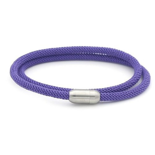 Armband Segeltau Lila