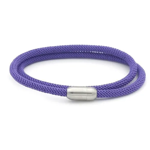 Armband Segeltau Lila