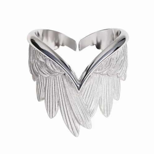 Modeschmuck Flügel Ring