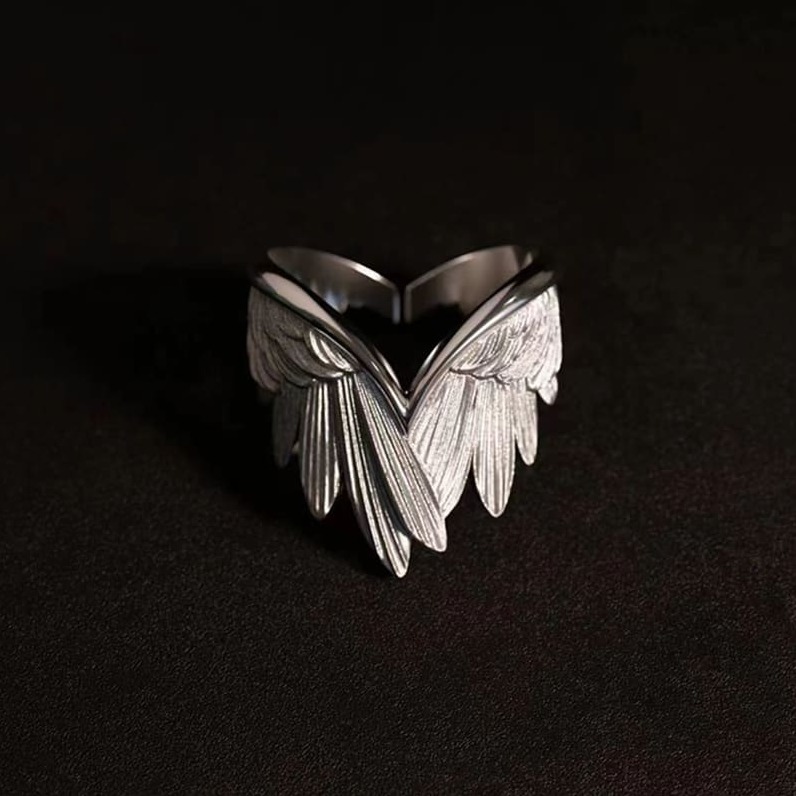Modeschmuck Flügel Ring – Bild 3