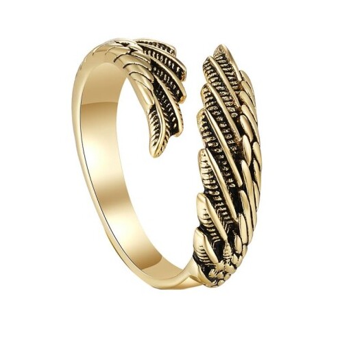 Vintage Engelsflügel Ring