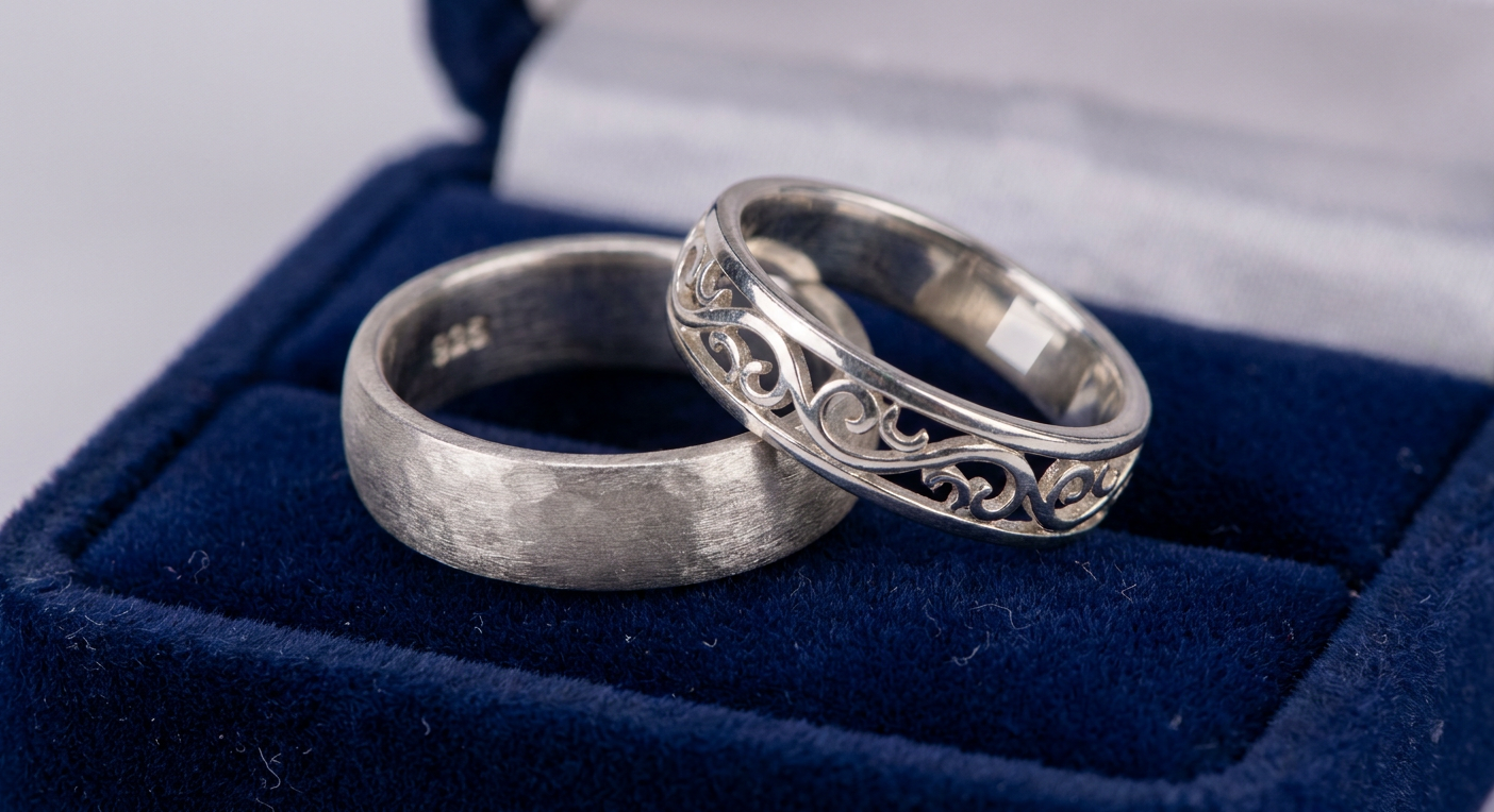 Silber – das edle Metall mit der dunklen Seite (Oxidation) - Silber Oxidation Schmuck Bild 2