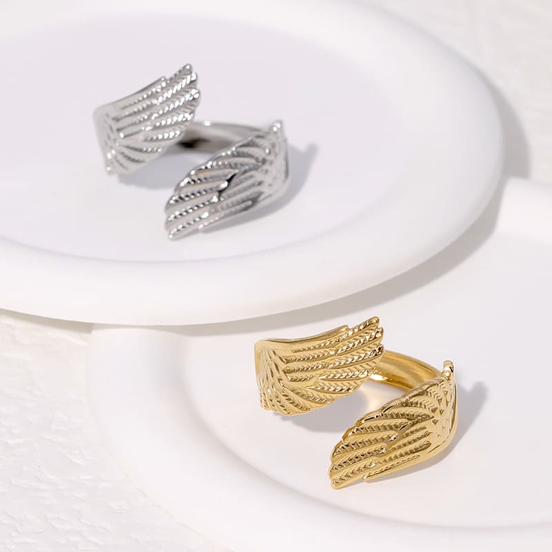 Engelsflügel Ring for Couples