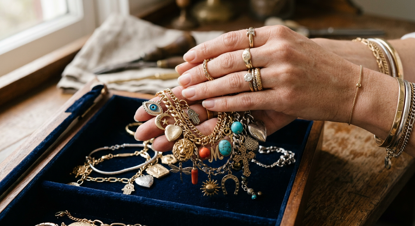 Vom Talisman zum Trend: Die Reise der Glücksbringer durch die Zeit - Glücksbringer Schmuck Geschichte Bild 1