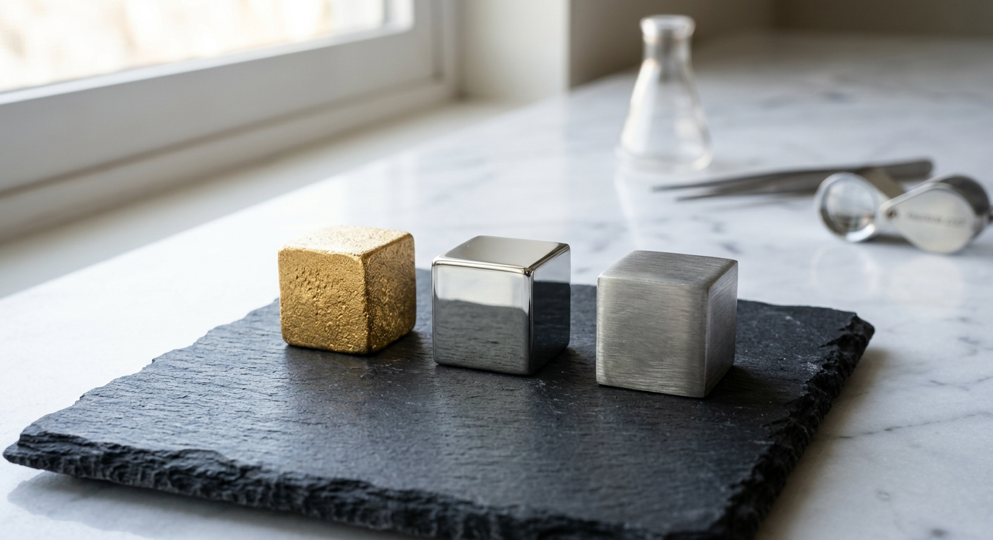 Gold, Platin oder doch lieber Edelstahl? Die Persönlichkeit der Materialien - Schmuckmetalle Vergleich Bild 1